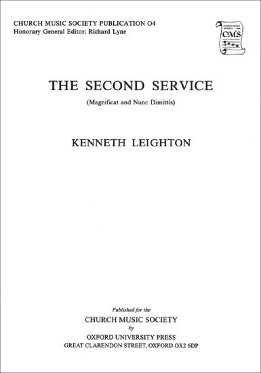 Second Service (Mag and Nunc)