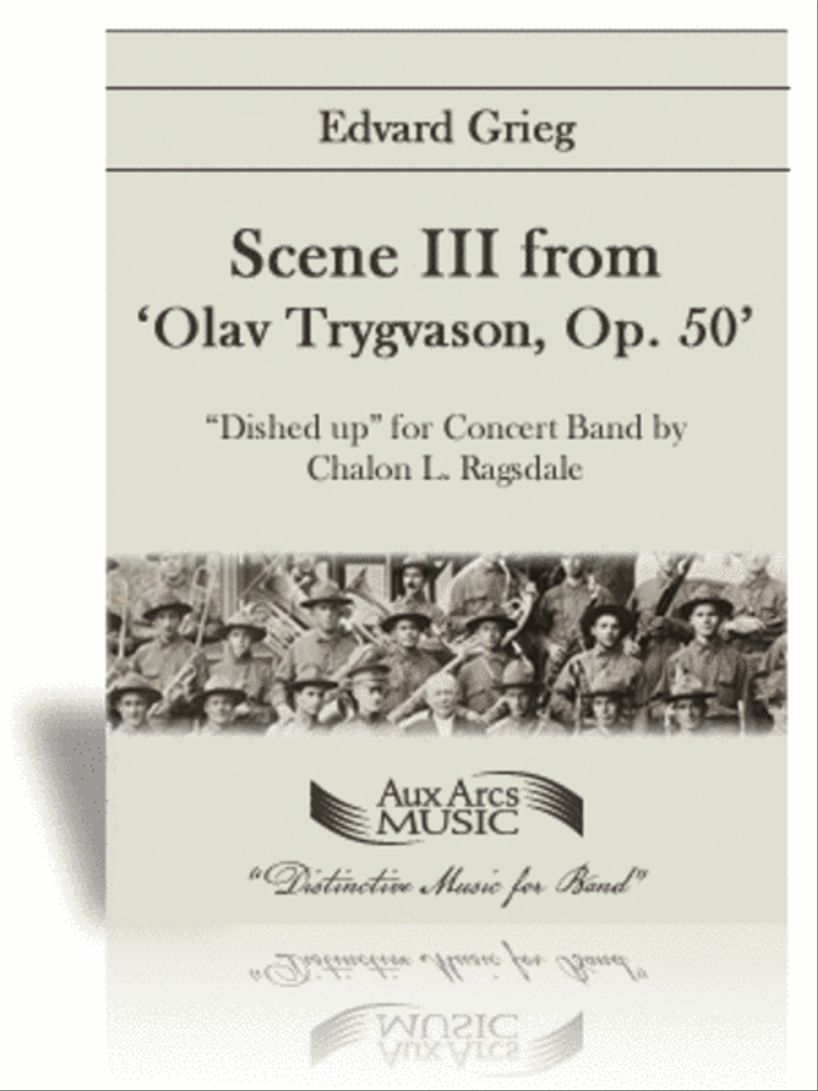Scene III from 'Olav Trygvason, Op. 50' (large score)