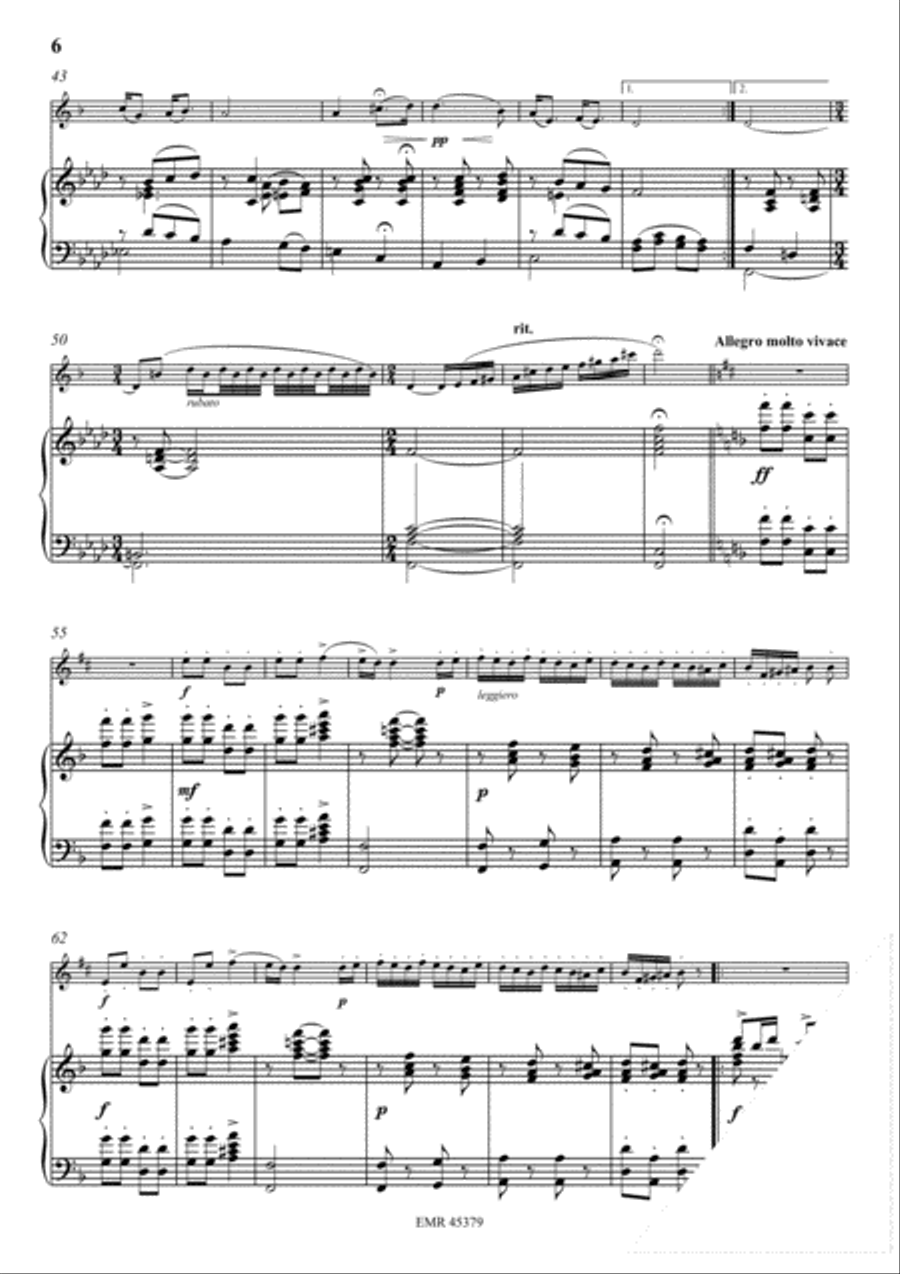 Zigeunerweisen Alto Saxophone scores gallery preview page 7