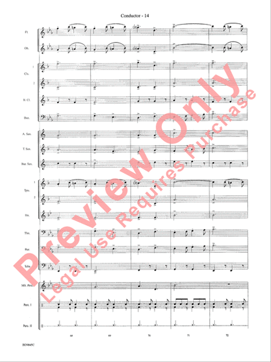 The Washington Post March Concert Band scores gallery preview page 17