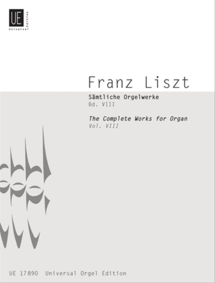 Book cover for Organ Works 8