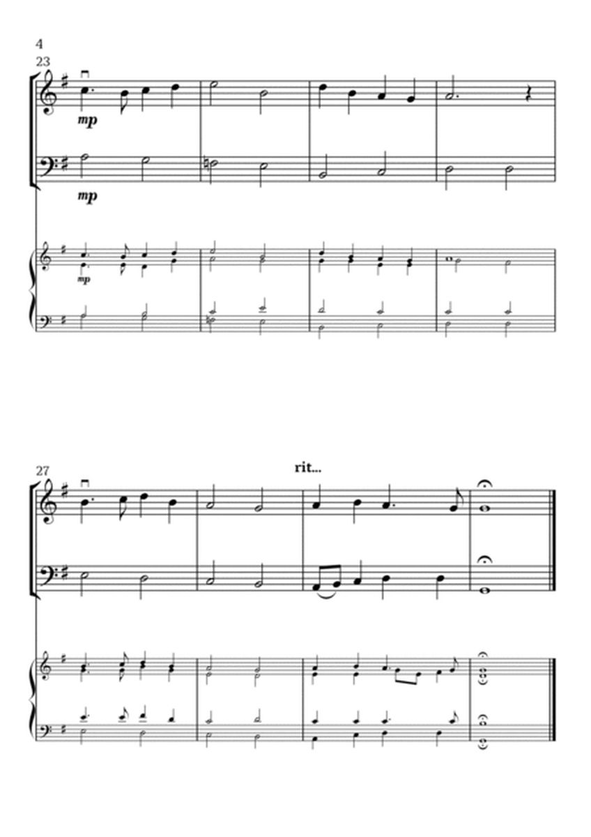 In the Bleak Midwinter (Violin, Trombone and Piano) - Beginner Level image number null