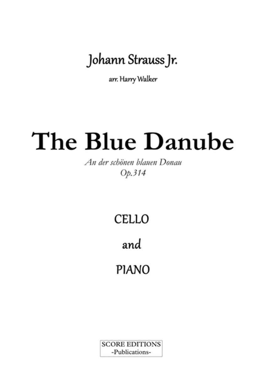 The Blue Danube (Johann Strauss II) for Violoncello and Piano image number null
