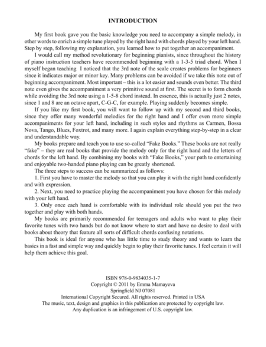 Play Along with Emma Method Book 2 Voice scores gallery preview page 3