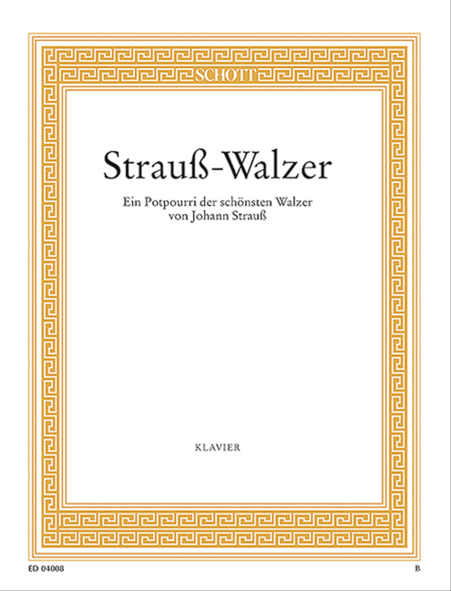 Strauß-Walzer Piano Solo scores gallery preview page 1