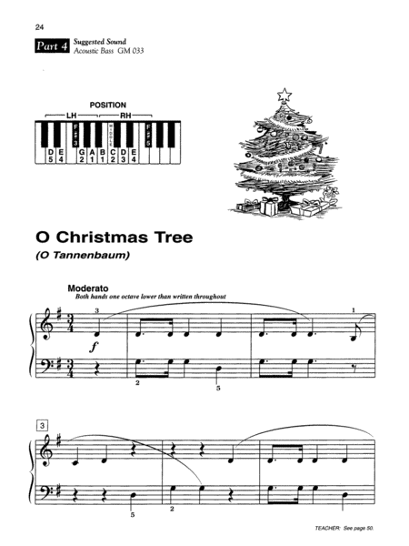 Alfred's Basic Piano Course: Merry Christmas! Ensemble, Level 2