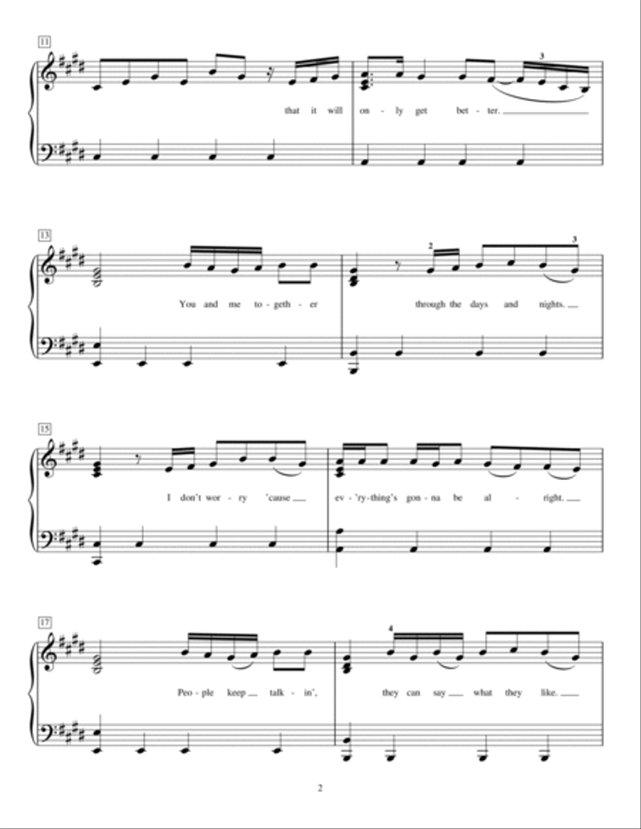 No One No One Piano Method scores gallery preview page 2