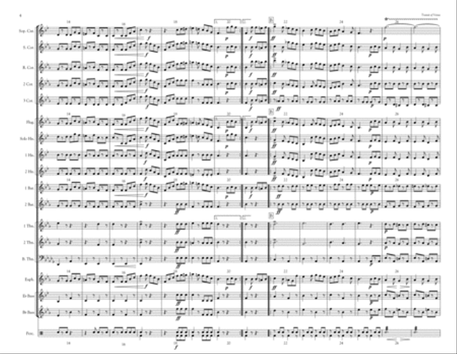Transit of Venus March Brass Band edition