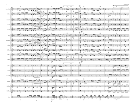 Transit of Venus March Brass Band edition by John Philip Sousa Baritone Horn TC - Digital Sheet Music