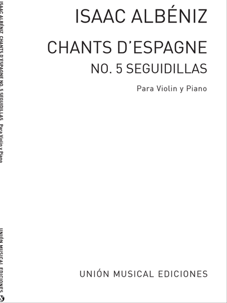 Castilla Seguidillas Castilla Seguidillas Violin Solo scores gallery preview page 1