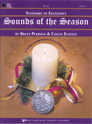 Book cover for Standard of Excellence: Sounds of the Season-Flute