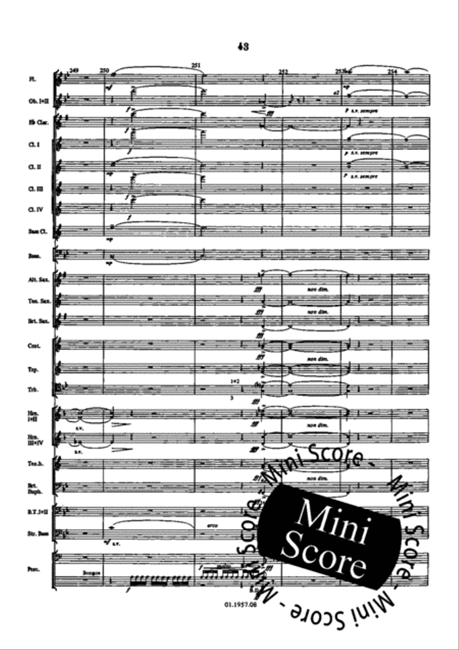 Symfonieen der Nederlanden Concert Band scores gallery preview page 47