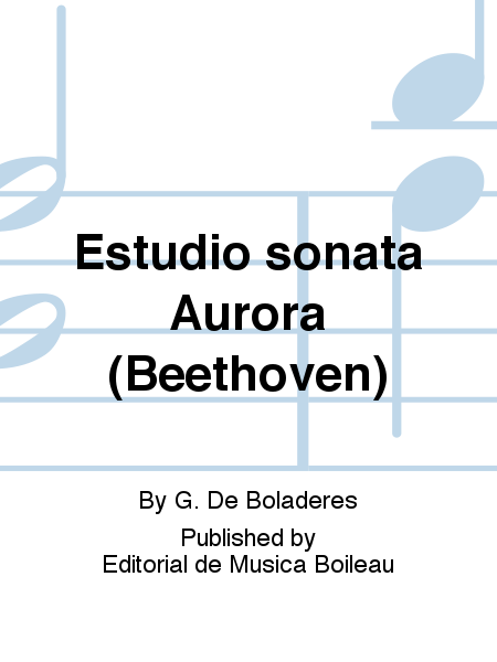 Estudio sonata Aurora (Beethoven)