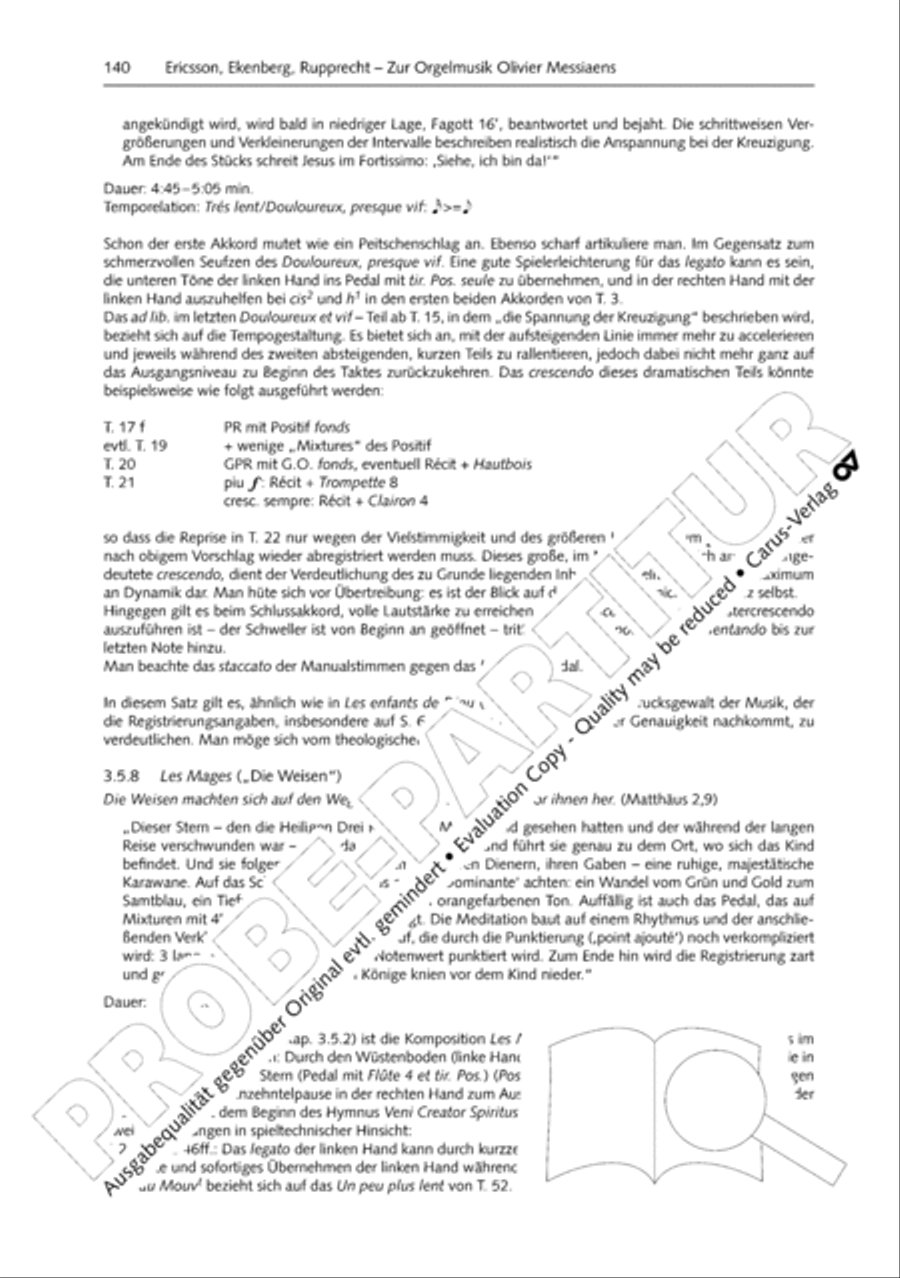 Orgelschule zur historischen Auffuhrungspraxis Organ Solo scores gallery preview page 141