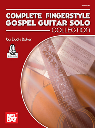 Book cover for Complete Fingerstyle Gospel Guitar Solo Collection