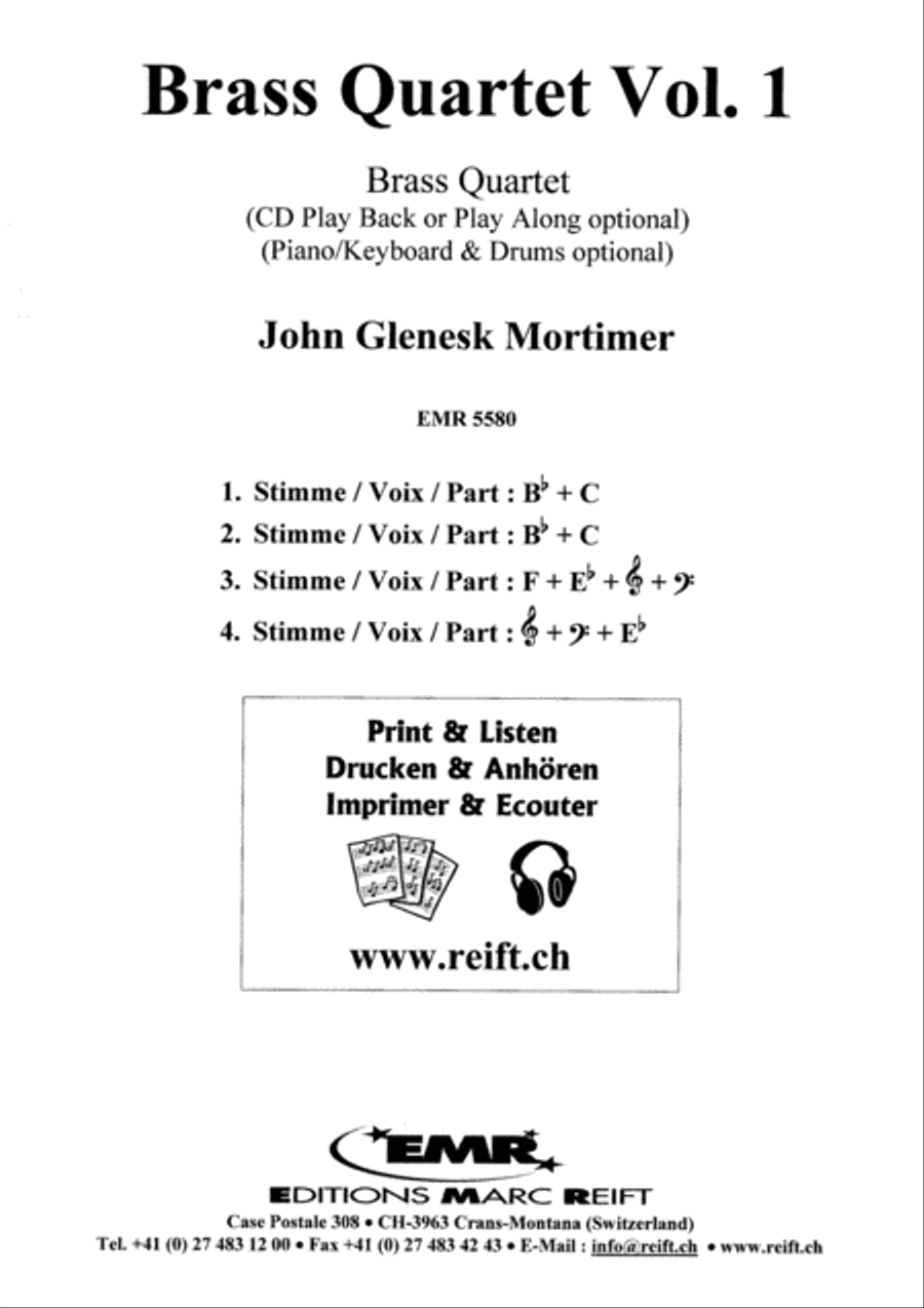 Quartets Volume 1 Quartets Volume 1 Brass Ensemble scores gallery preview page 2