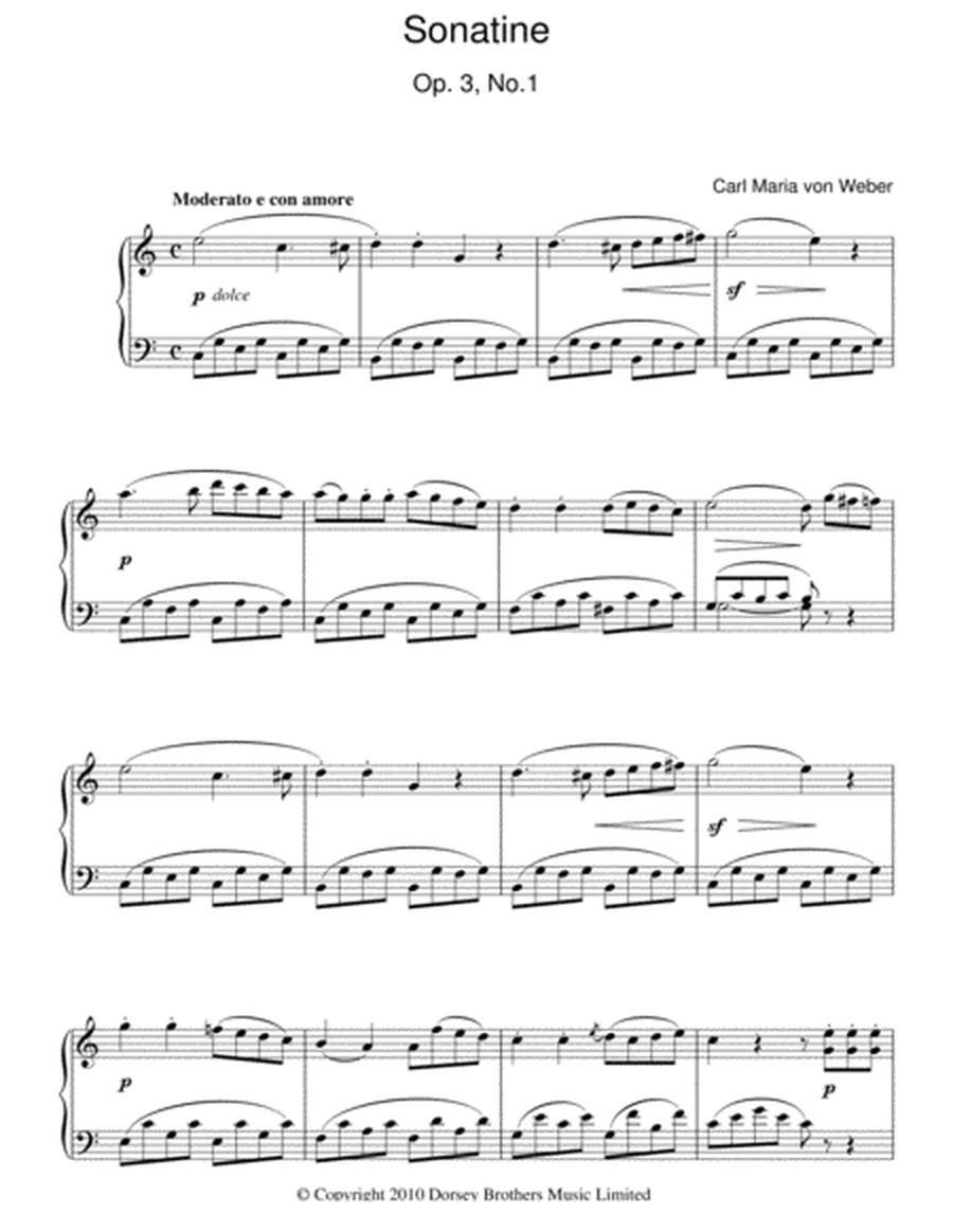 Sonatine, Op. 3, No. 1