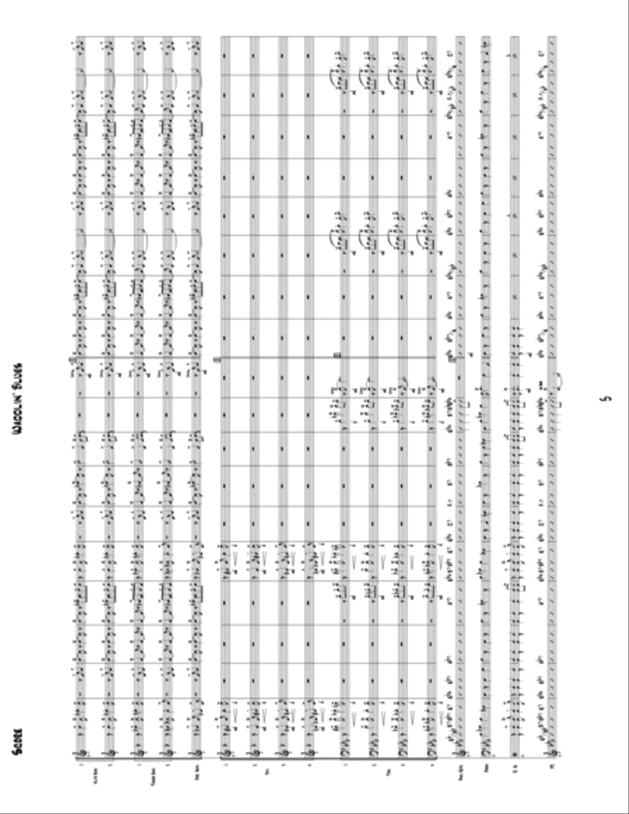 Waddlin' Blues Waddlin' Blues Jazz Ensemble scores gallery preview page 5