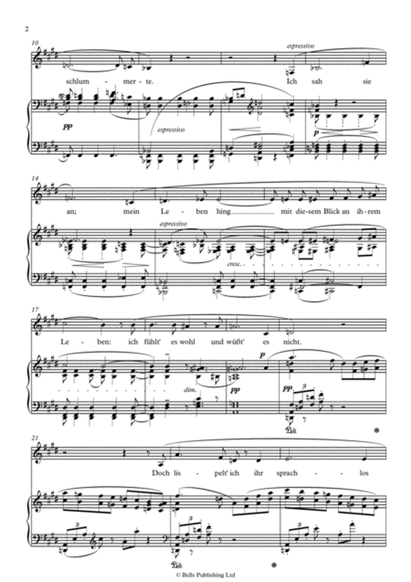 Das Rosenband, Op. 36 No. 1 (E Major)