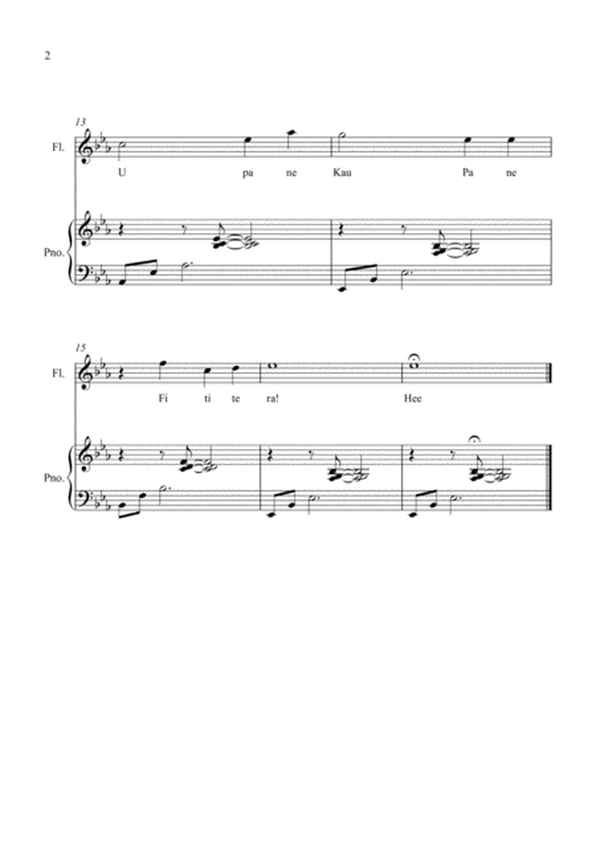 HAKA SONG - Flute/Piano