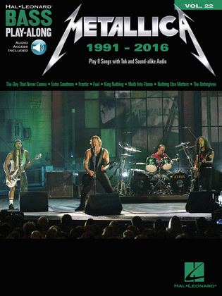 Book cover for Metallica: 1991-2016