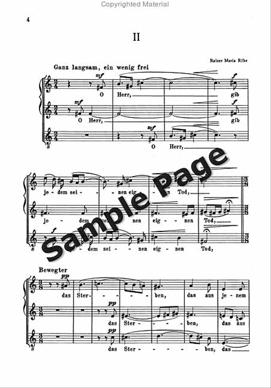 Lieder F Singkreise Op. 43/2 Mixed Choir scores gallery preview page 5