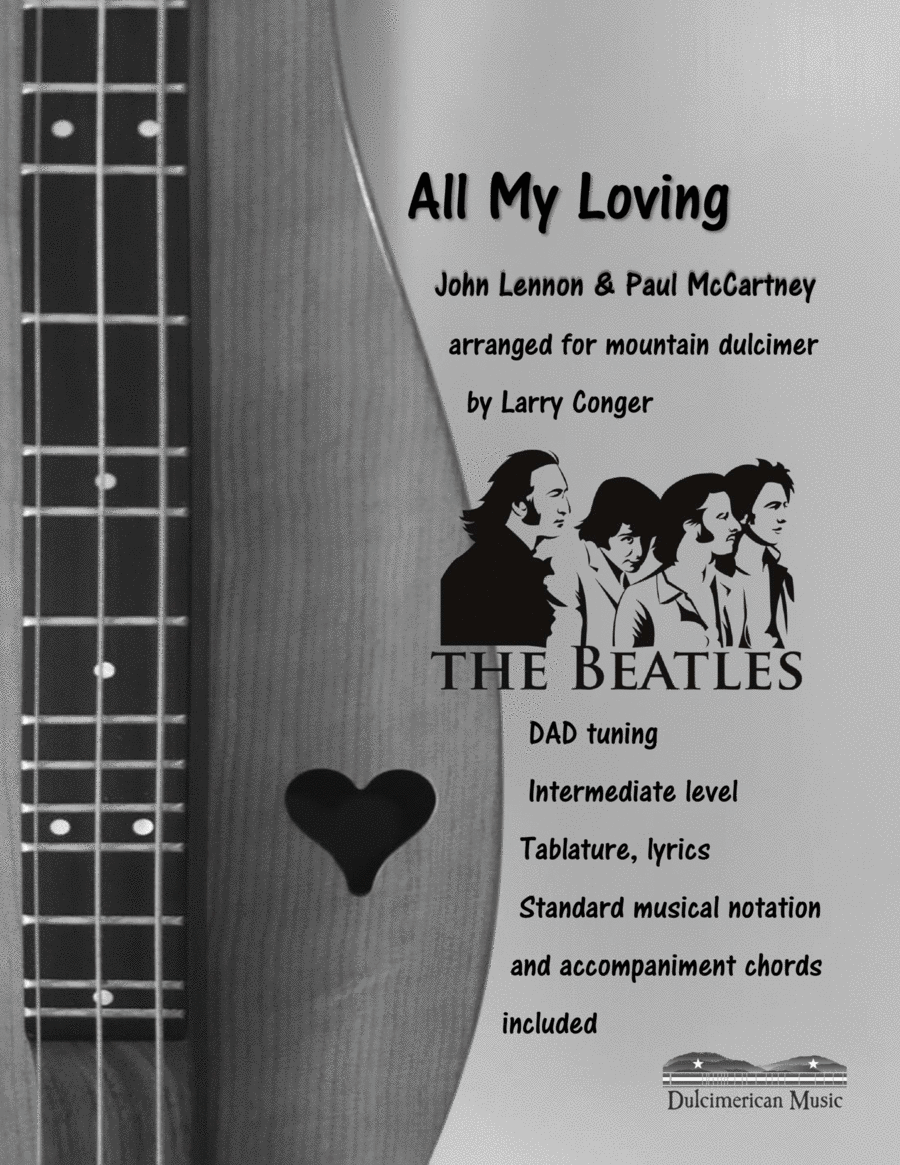 All My Loving Dulcimer scores gallery preview page 1