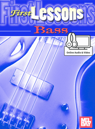 Book cover for First Lessons Bass