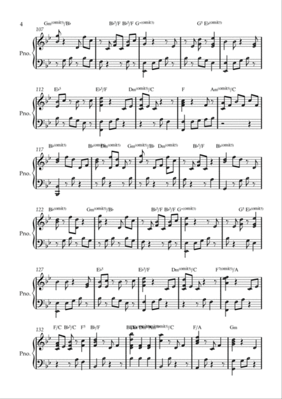 A Thousand Years Easy Piano scores gallery preview page 4