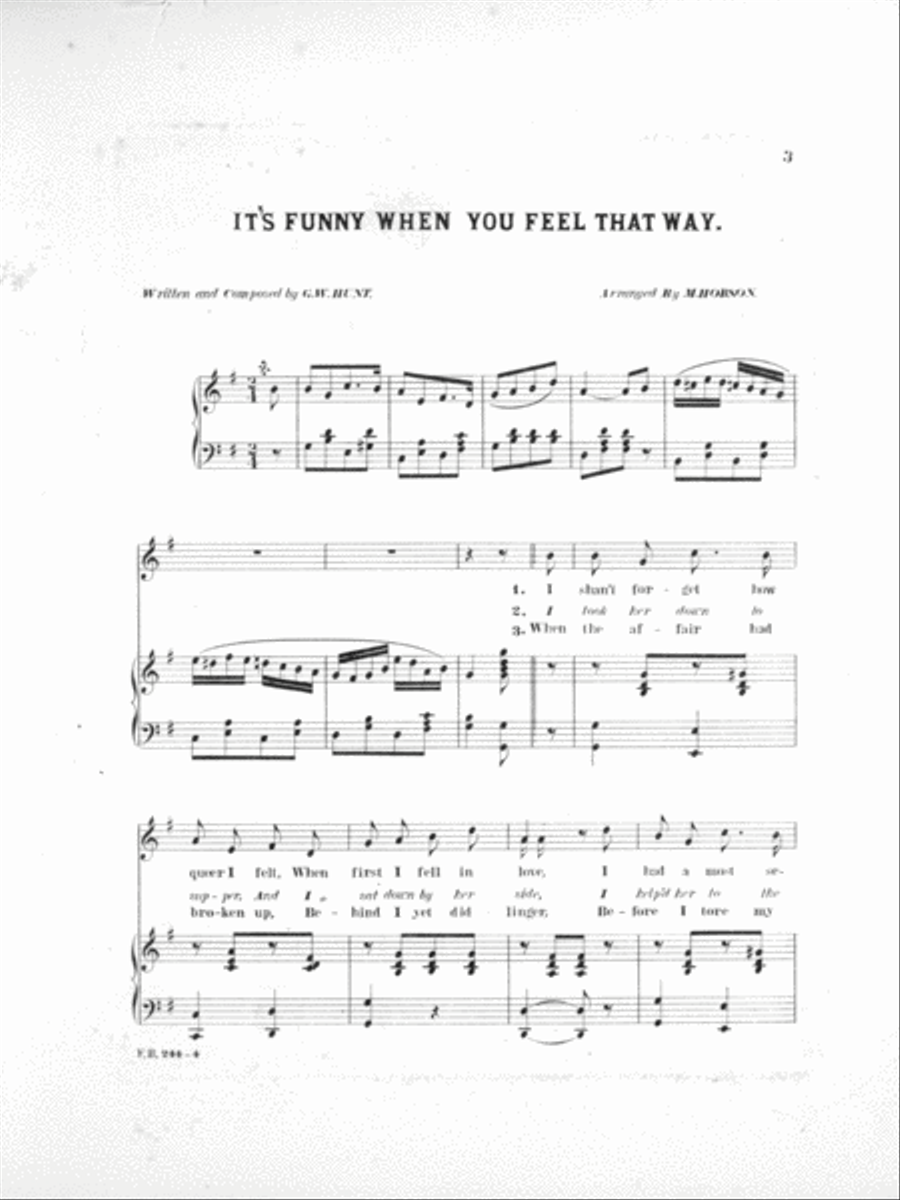 It's Funny When You Feel That Way Voice scores gallery preview page 2