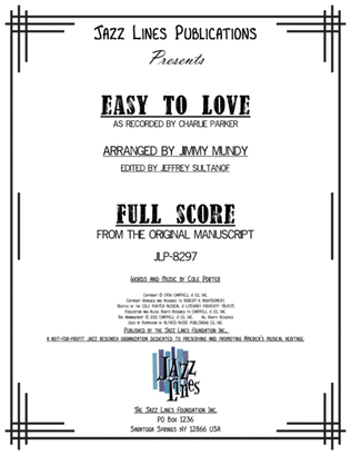 Book cover for Easy To Love