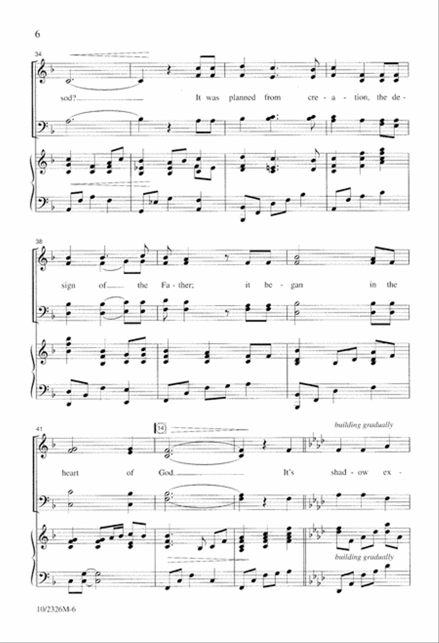The Heart of God 4-Part scores gallery preview page 6