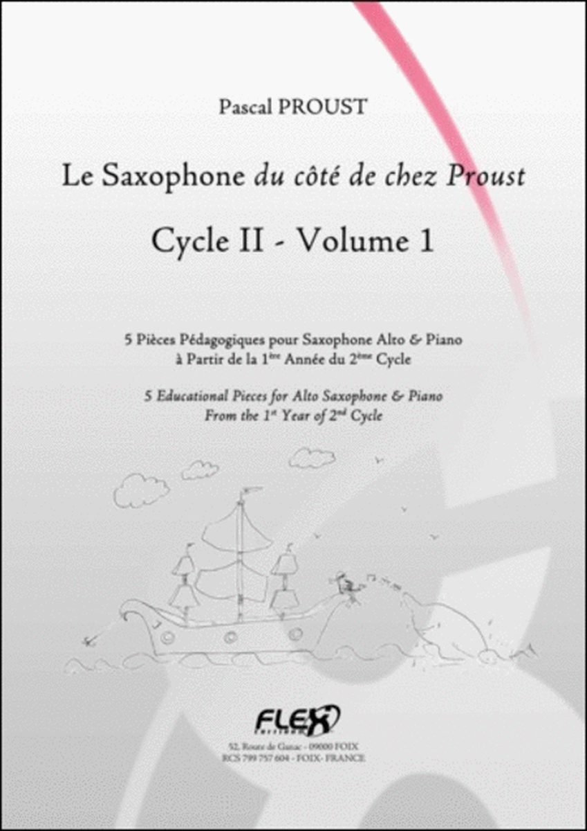 The Saxophone Du Cote De Chez Proust - Level 4- volume 1 image number null