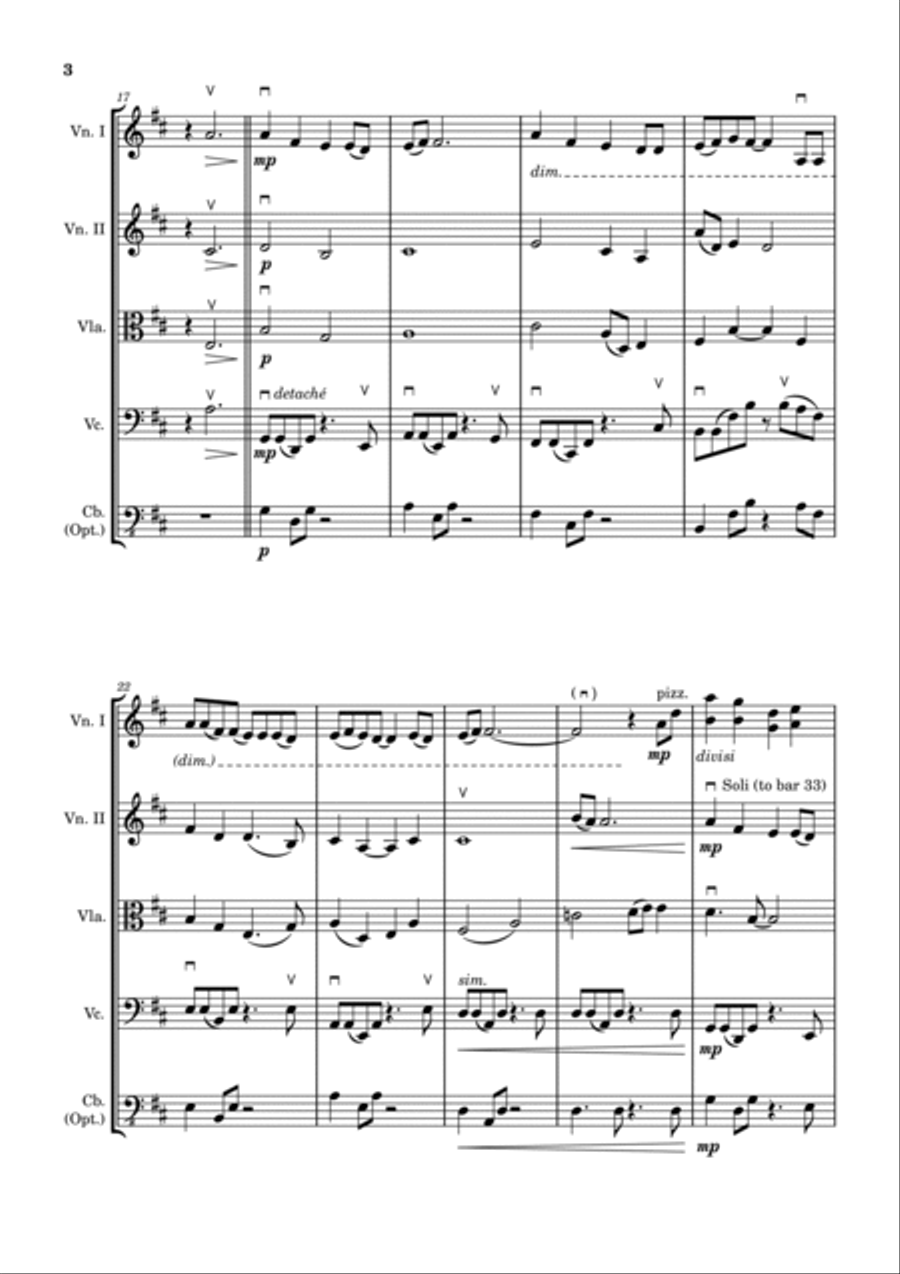 Summertime String Orchestra scores gallery preview page 3