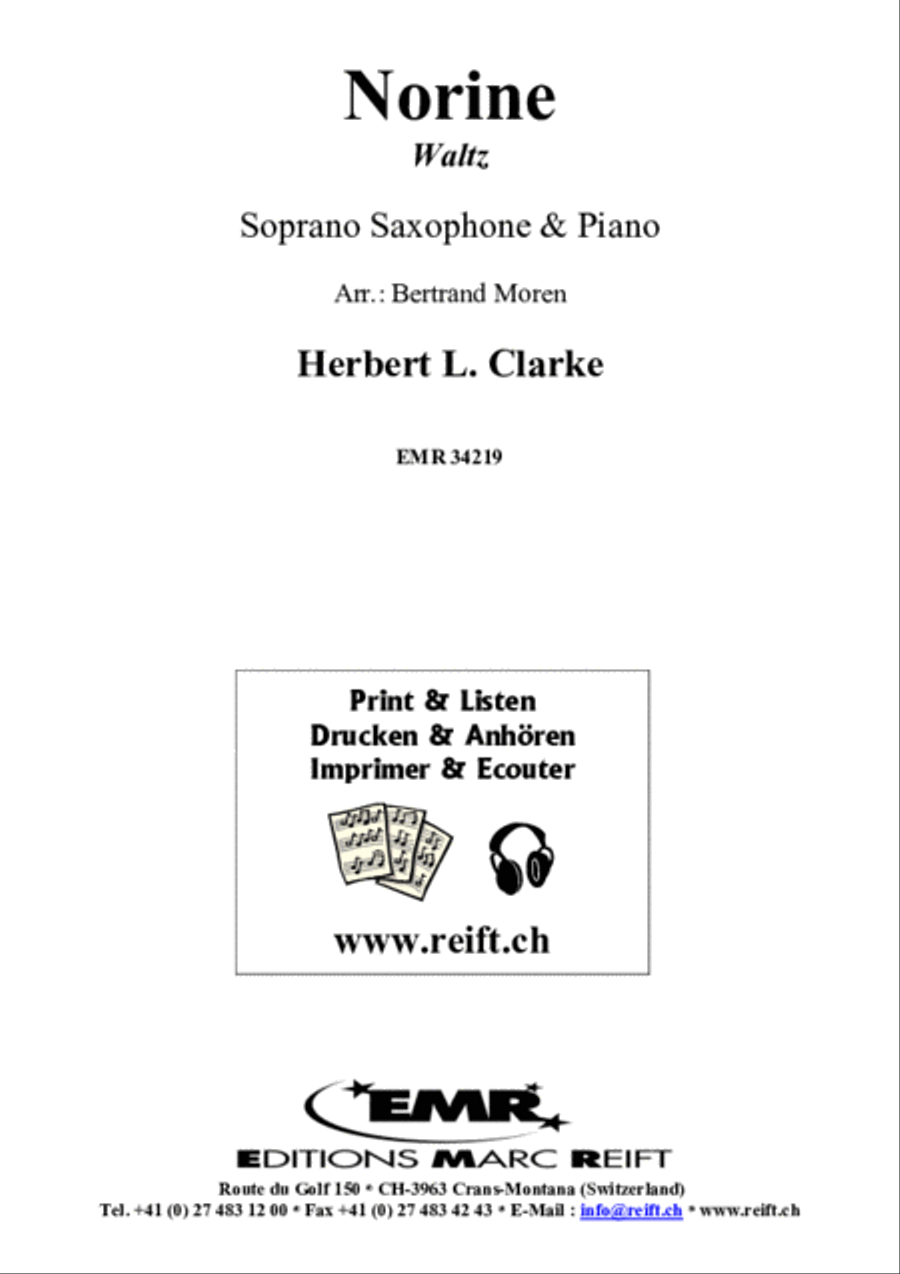 Norine Soprano Saxophone scores gallery preview page 2