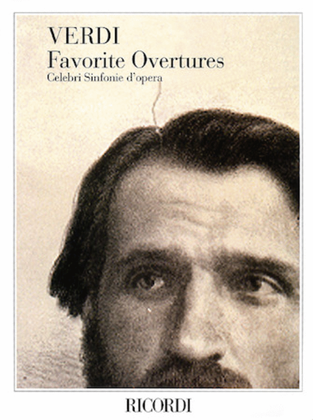 Book cover for Verdi Favorite Overtures