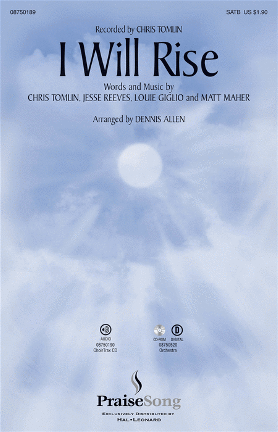 I Will Rise Choir scores gallery preview page 1