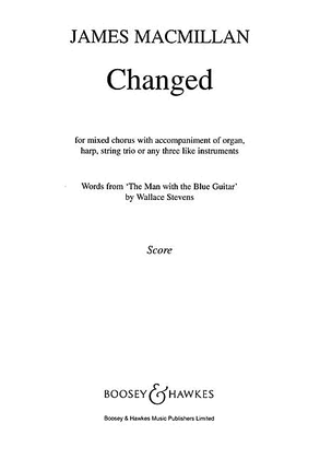 Book cover for Changed