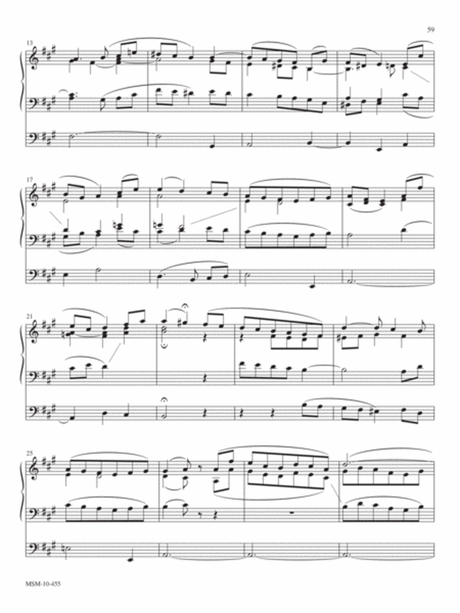 Andante tranquillo from Sonata No. 3 (Downloadable)