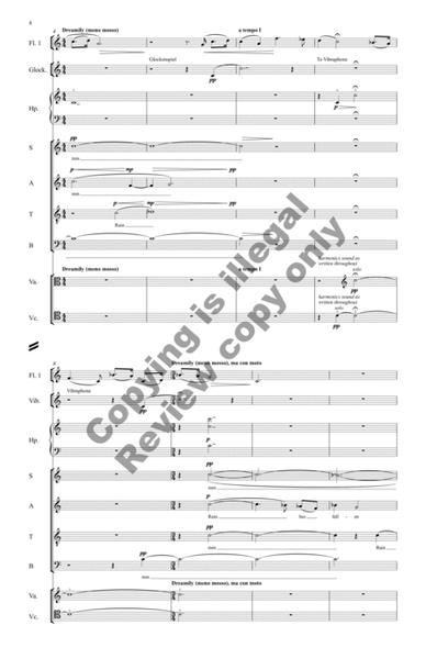 Chamber Music, Volume 3: Four Joyce Songs (Full Score)