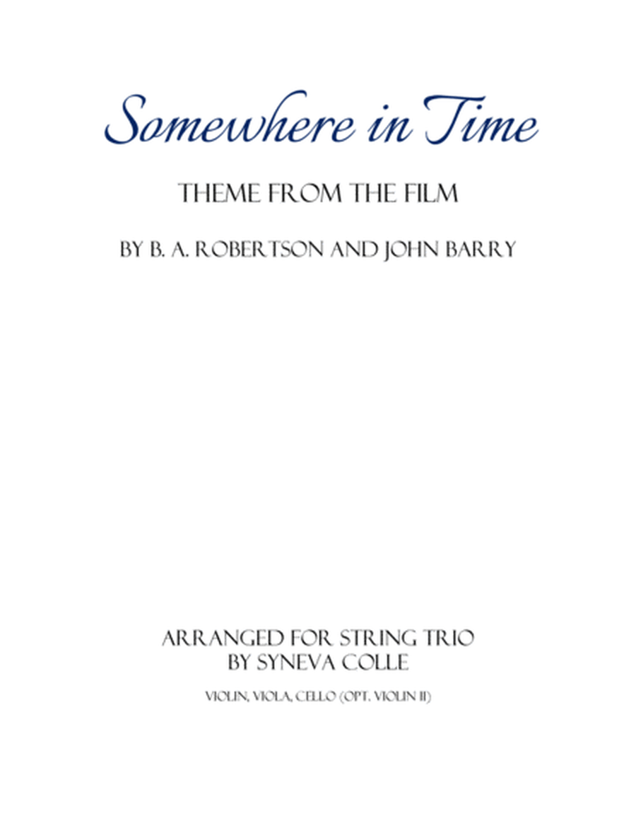 Somewhere In Time image number null