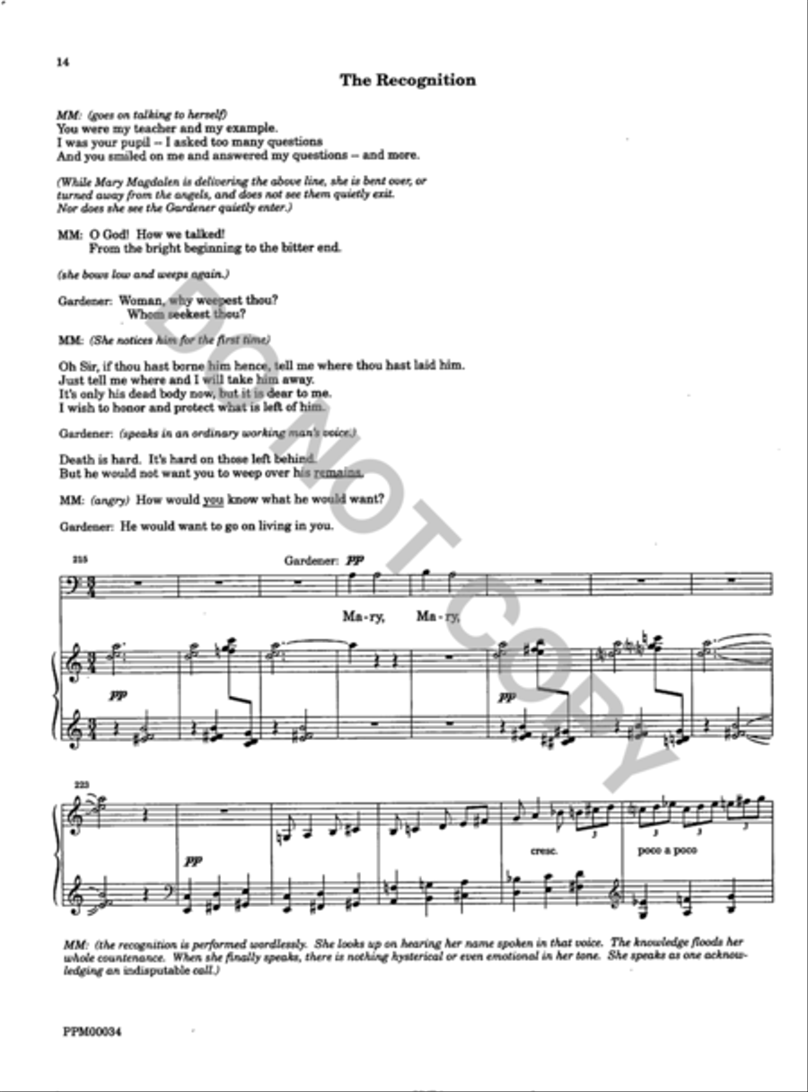 Magdalen at the Tomb Magdalen at the Tomb Choir scores gallery preview page 15