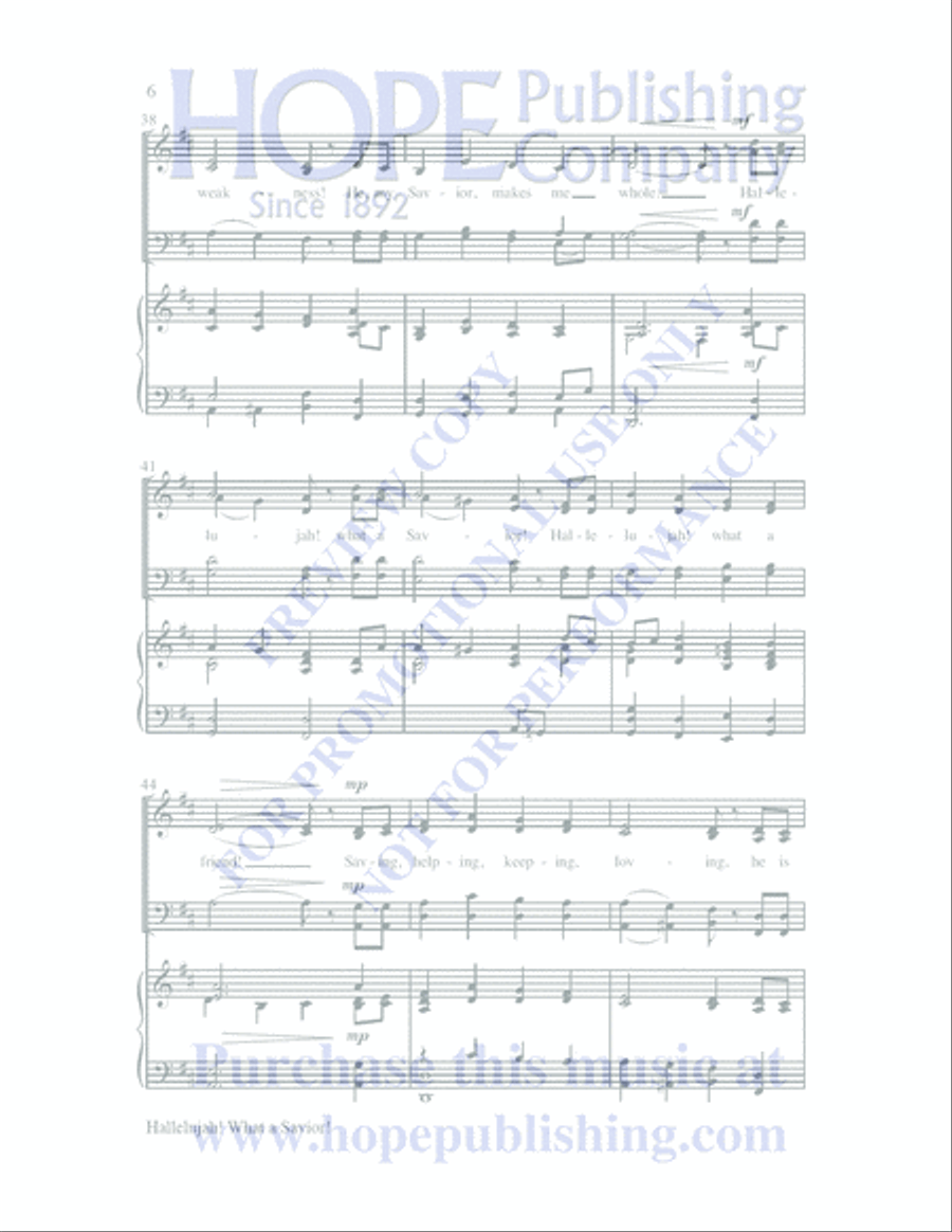My Savior's Love My Savior's Love Listening CD scores gallery preview page 8