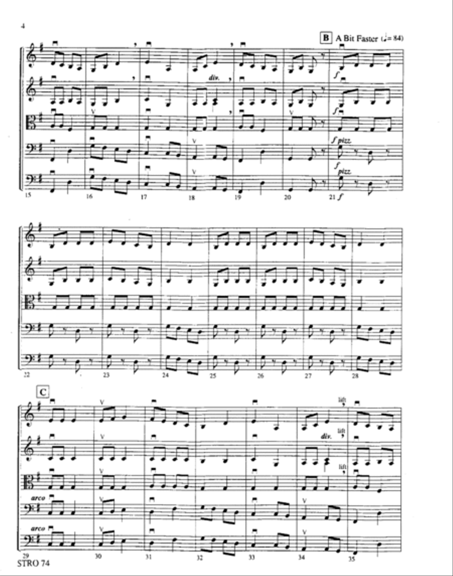 Flirtation Orchestra scores gallery preview page 3