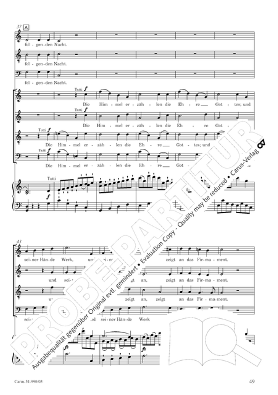 The Creation (Die Schopfung) The Creation (Die Schopfung) 4-Part scores gallery preview page 52
