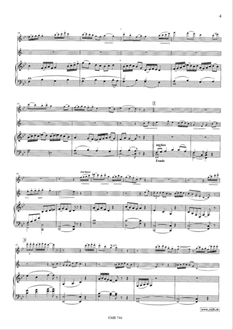 Suite Montagnarde Flute scores gallery preview page 4