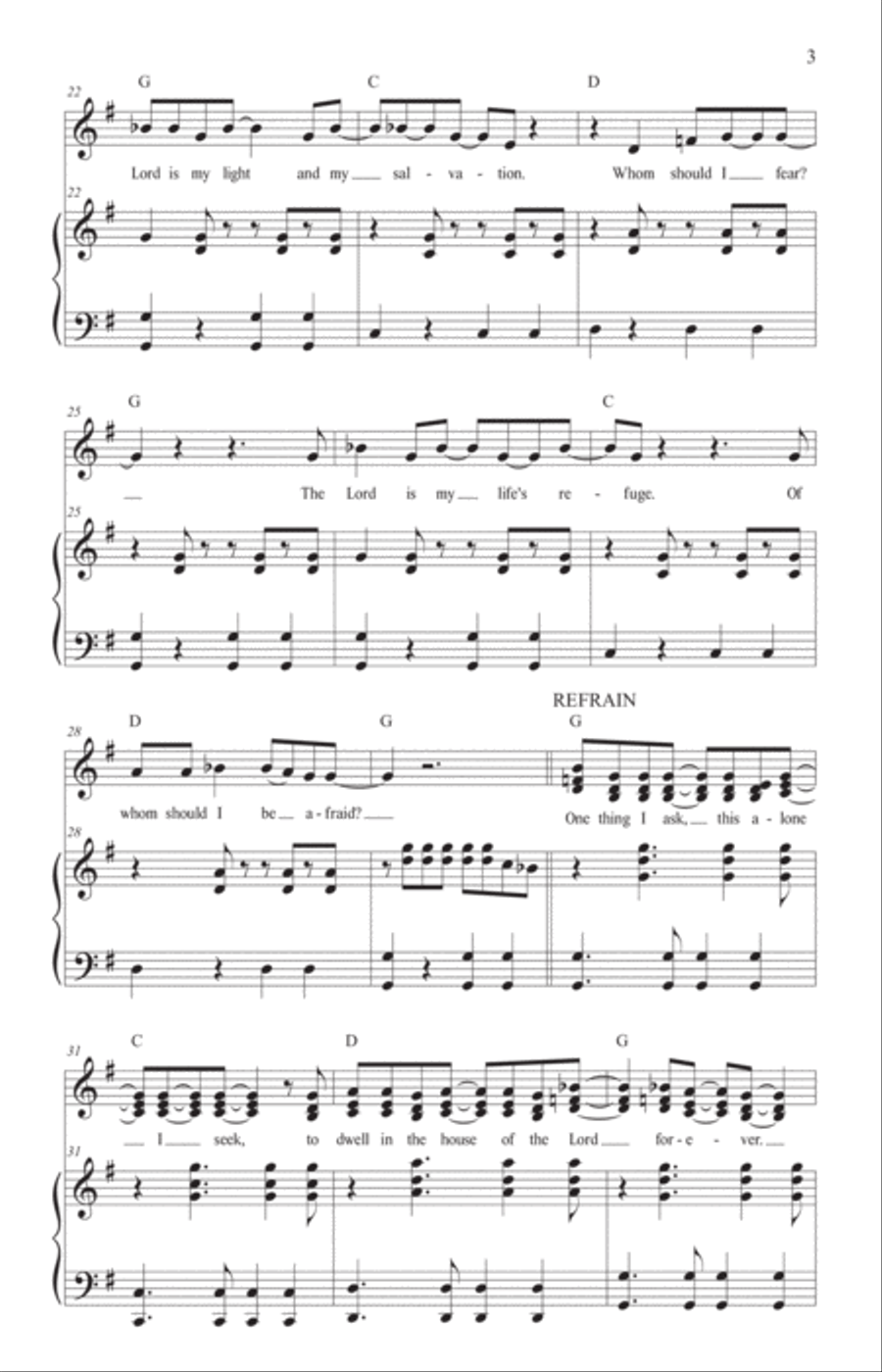 One Thing I Ask - Psalm 27 Choir scores gallery preview page 4