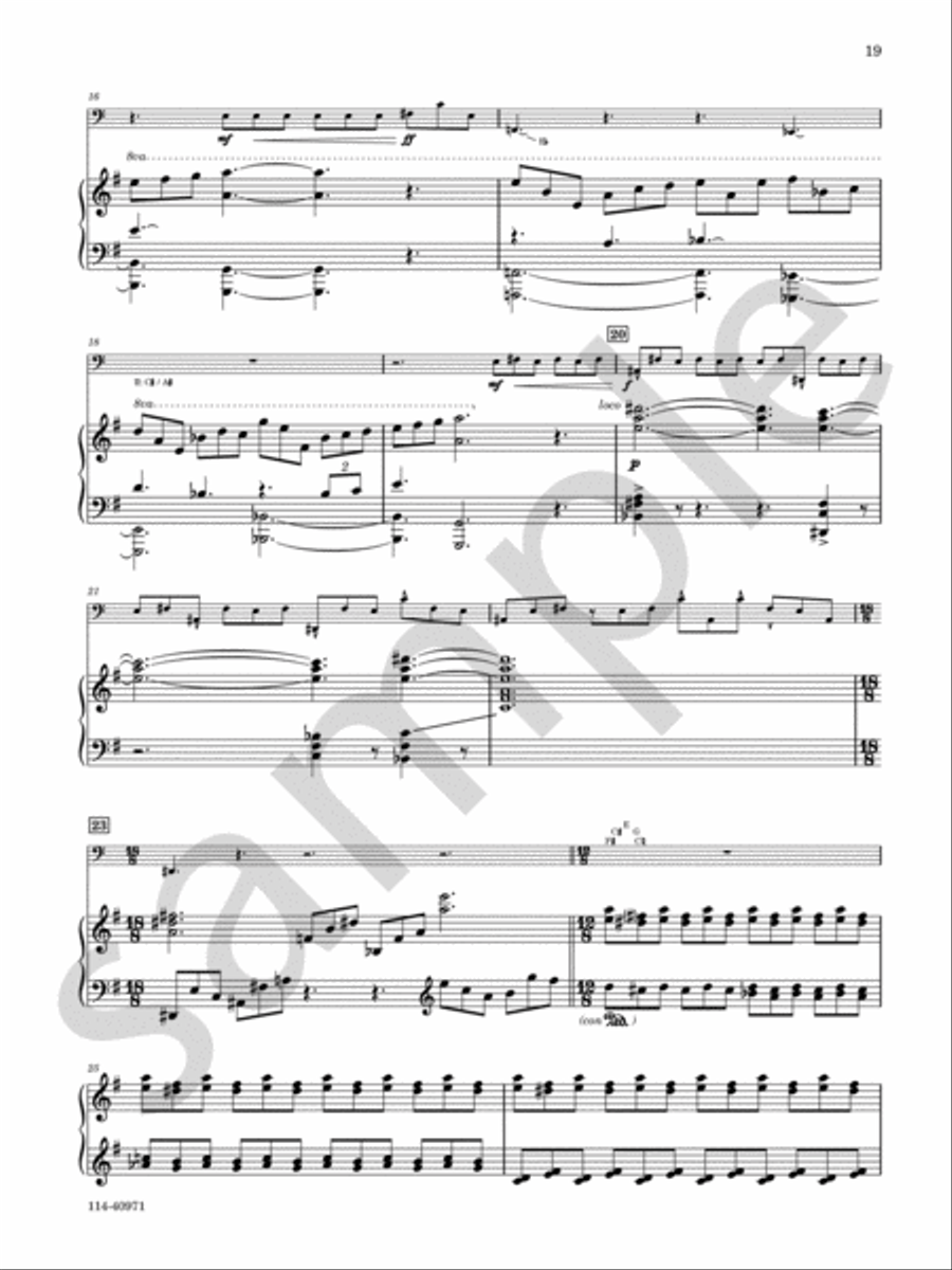 Concerto No. 1 Chamber Music scores gallery preview page 8