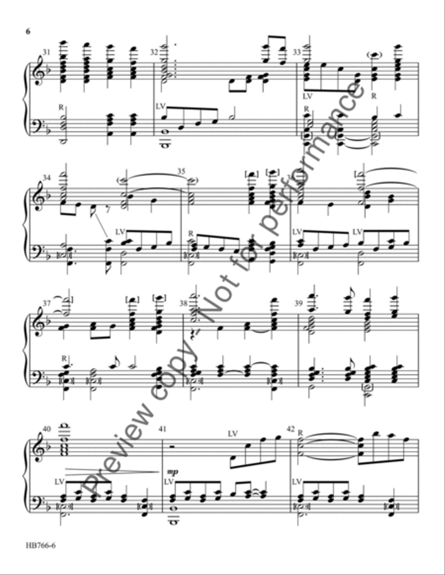 Here I Am, Lord - Eithun 6-Octaves scores gallery preview page 7