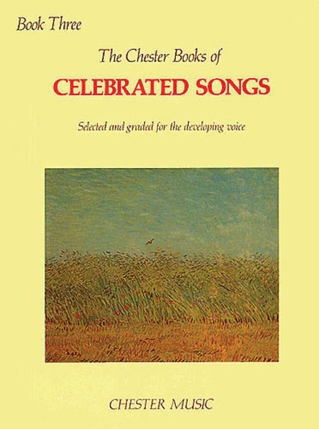 The Chester Book Of Celebrated Songs Book Three